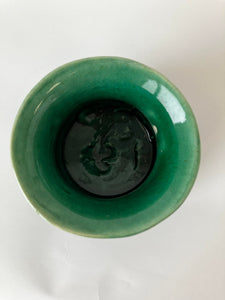 Ceramic Green Artisal Ceramic Mate Cup