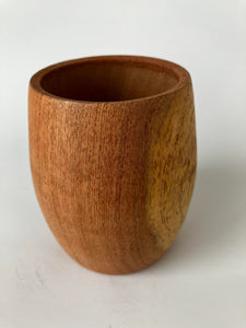 Yerba Mate Cup Algarrobo(Carob) Wood-