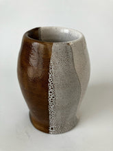 Load image into Gallery viewer, Ceramic Hand made One Off Argentinian Artisanal Mate Cup White, Grey, Tan