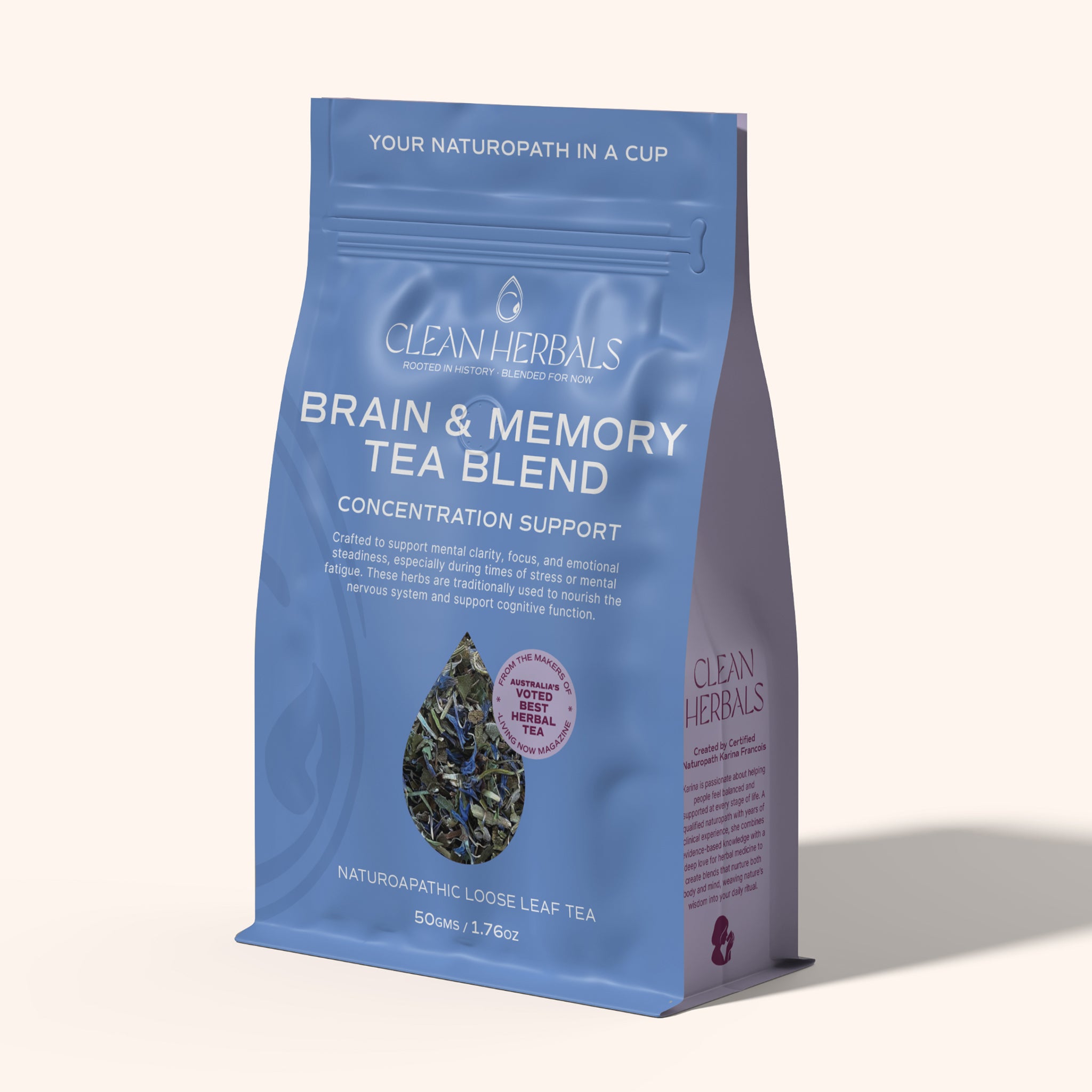 Brain, Memory & Concentration Blend – Clean Herbals