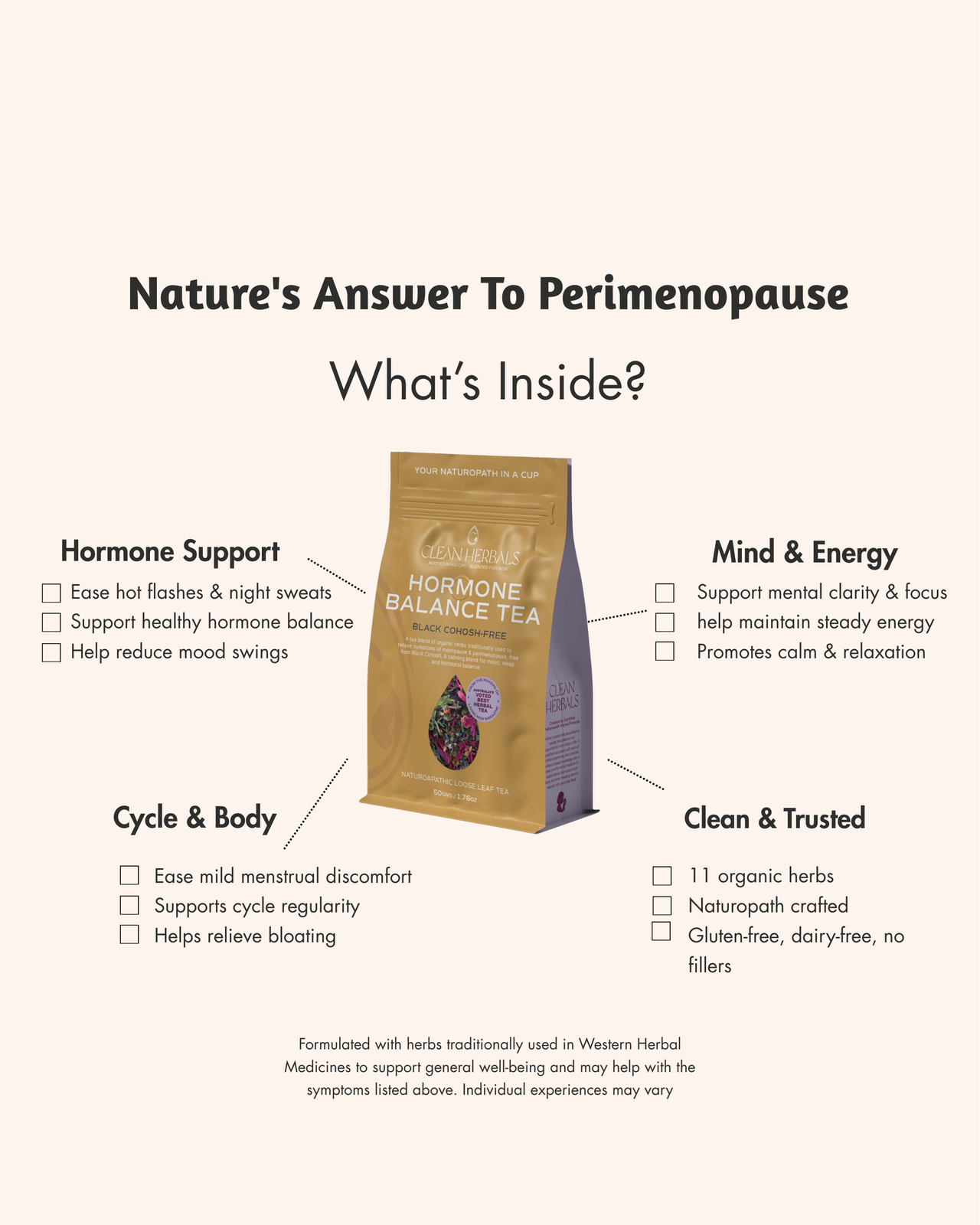 Hormone Balance Tea Blend 50g