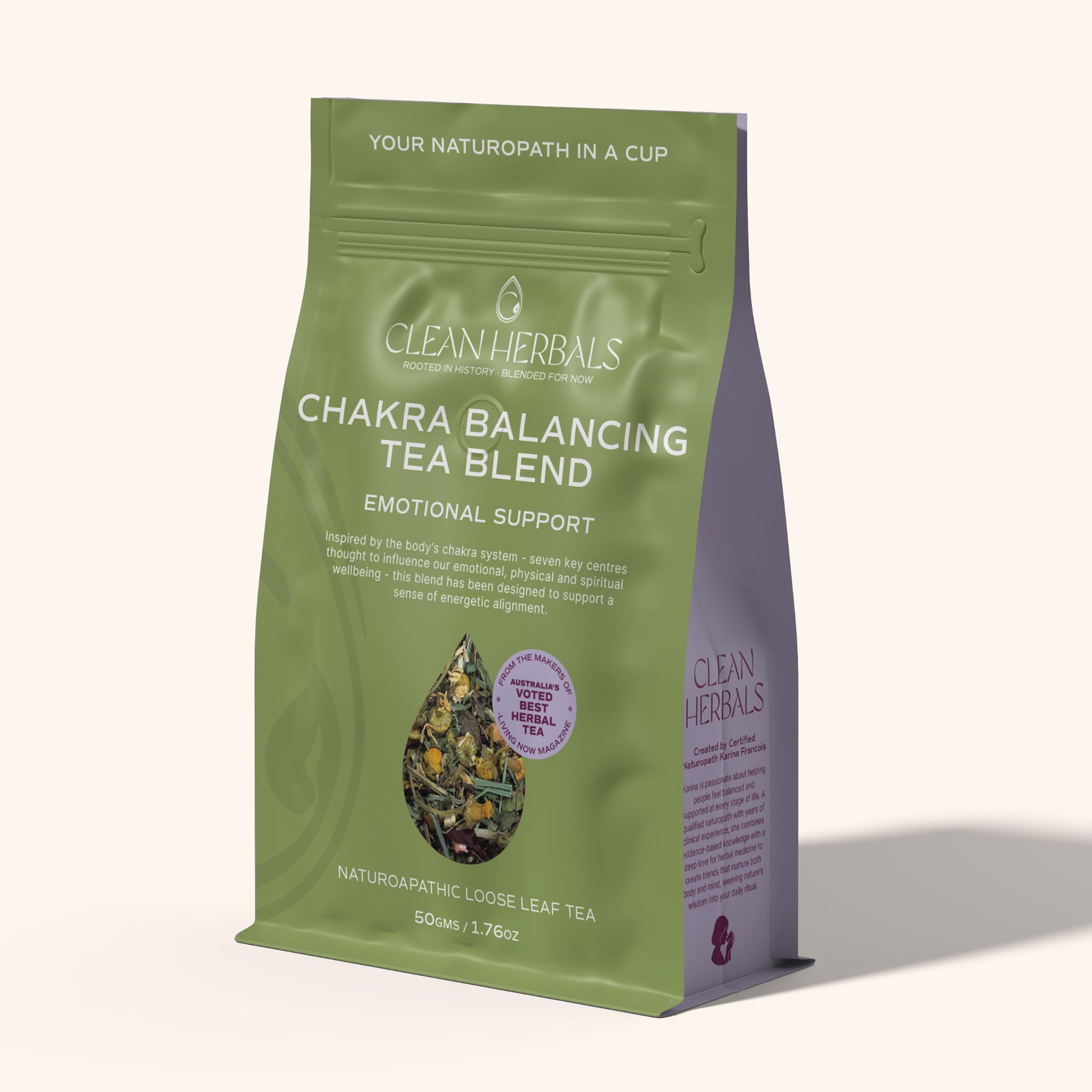 Chakra Balance Organic Tea Australia -Clean Herbals