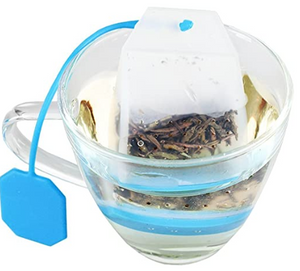 Silicone Tea InfUSer, Finegood ReUSable Safe Loose Leaf Tea Bags Strainer Filter With Six Colors