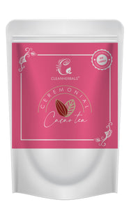 Ceremonial Cacao Tea Blend- For the Tea lovers and Chocolate lovers! with a hint or rose and licorice -