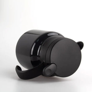 1L Stainless steel double wall 304 thermal insulation coffee pot tea Stewed Teapot with handle