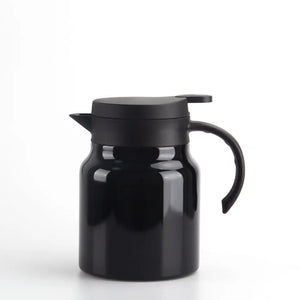 1L Stainless steel double wall 304 thermal insulation coffee pot tea Stewed Teapot with handle