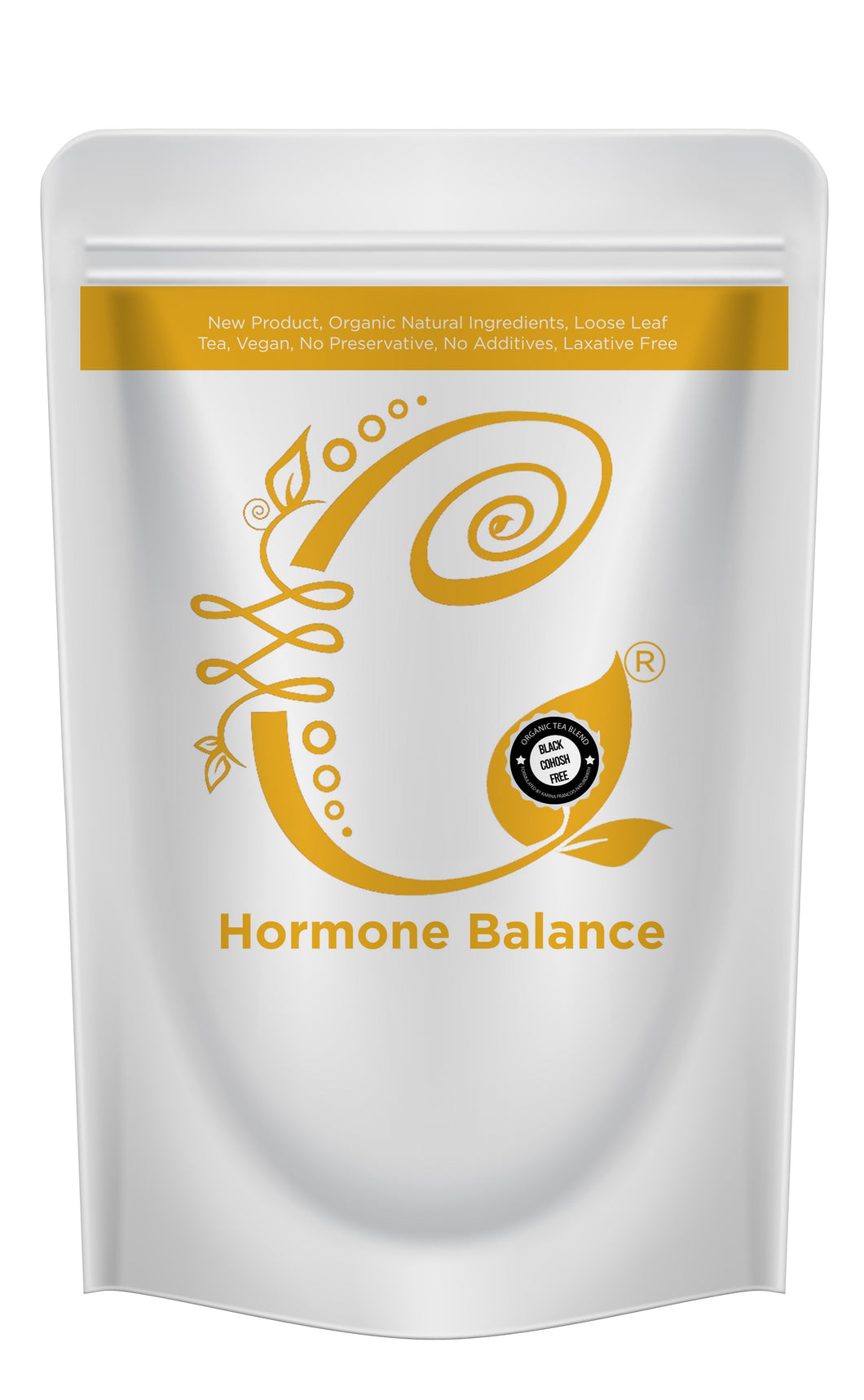 Black Cohosh Free Hormone Balance Tea. 21-Day Organic Tea Blend 28g Sample Pack
