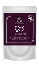 Load image into Gallery viewer, 28 gm ♀♂ Tea Blend Male and Female Intimacy Organic Herbal Tea &amp; Thermos Pack